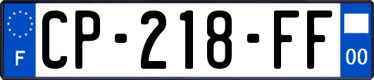 CP-218-FF