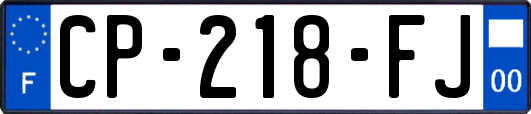 CP-218-FJ