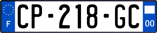CP-218-GC