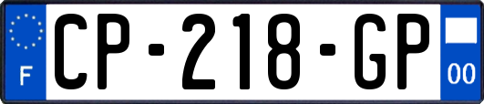 CP-218-GP