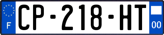 CP-218-HT