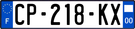 CP-218-KX