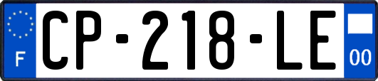 CP-218-LE