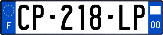 CP-218-LP