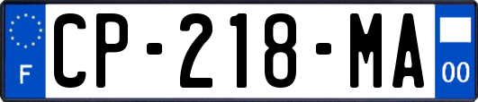 CP-218-MA