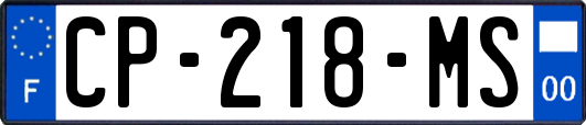 CP-218-MS