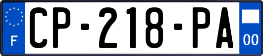 CP-218-PA