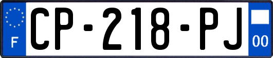 CP-218-PJ