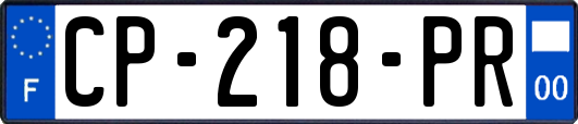 CP-218-PR