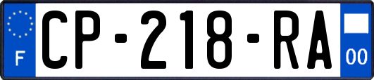 CP-218-RA