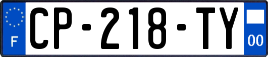 CP-218-TY