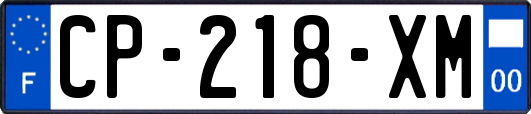 CP-218-XM