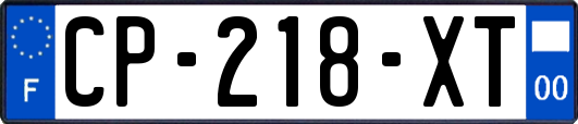 CP-218-XT