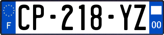 CP-218-YZ