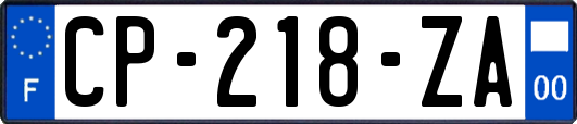 CP-218-ZA