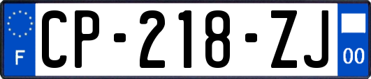 CP-218-ZJ