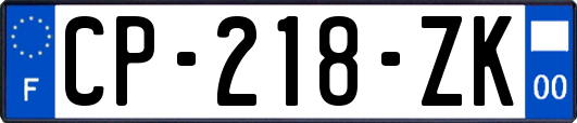 CP-218-ZK