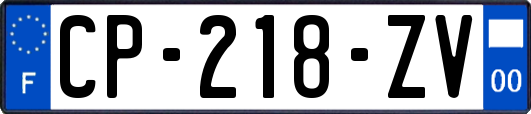 CP-218-ZV