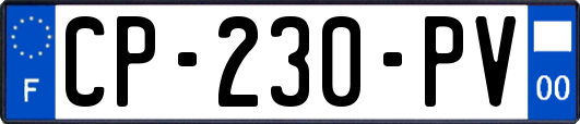 CP-230-PV