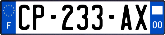 CP-233-AX