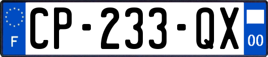 CP-233-QX