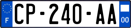 CP-240-AA