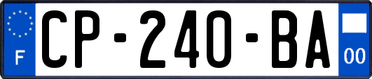 CP-240-BA