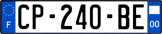 CP-240-BE