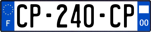 CP-240-CP