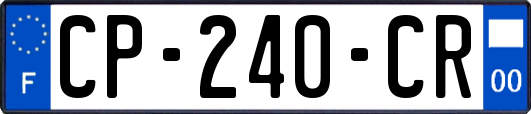 CP-240-CR