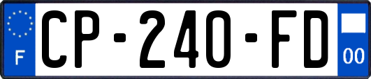 CP-240-FD