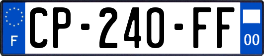 CP-240-FF