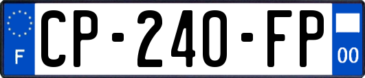 CP-240-FP