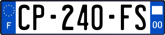 CP-240-FS
