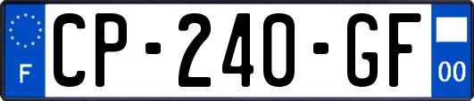 CP-240-GF