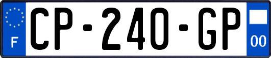 CP-240-GP