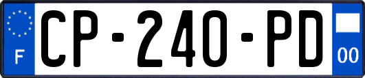 CP-240-PD