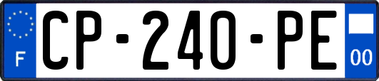 CP-240-PE