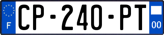 CP-240-PT