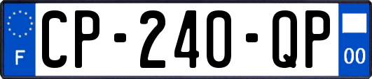 CP-240-QP