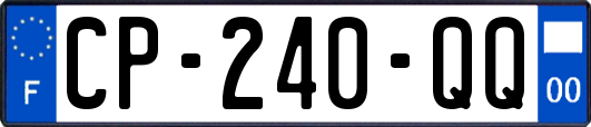 CP-240-QQ