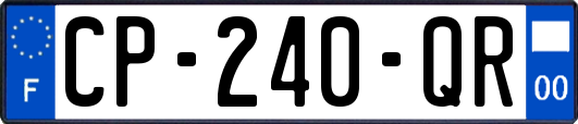 CP-240-QR