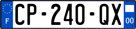 CP-240-QX