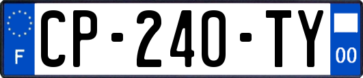 CP-240-TY