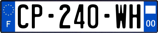 CP-240-WH