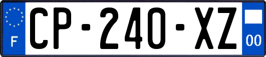 CP-240-XZ