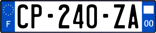 CP-240-ZA