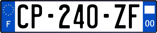 CP-240-ZF