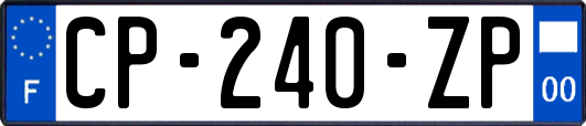 CP-240-ZP