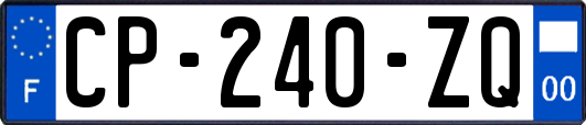 CP-240-ZQ